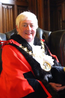 The Mayor, Councillor Carol Wardle