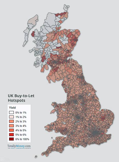 UK Buy-to-Let hotspots