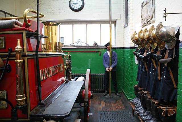 Inside Greater Manchester Fire Service Museum Rochdale 