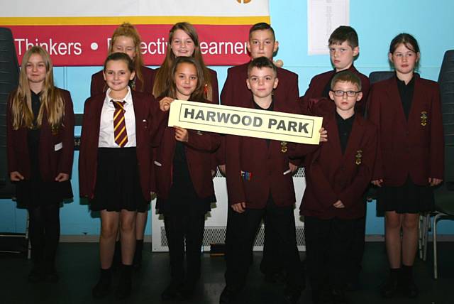 Year 7 students from Harwood Park enjoyed their first few days of school at Siddal Moor 