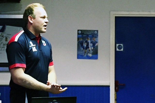 Rochdale Hornets’ new coach Alan Kilshaw at the club’s recent ‘Meet the Coach’ function 