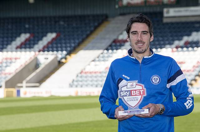 Peter Vincenti scored his first of an injury hit season to round off Rochdale's scoring