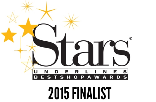 Stars Underlines Best Shop Award finalist