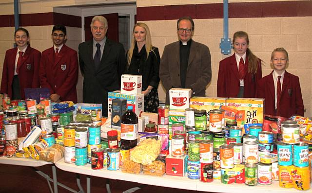 Beech House School Harvest Celebration with the Vicar of Rochdale, the Reverend Mark Coleman