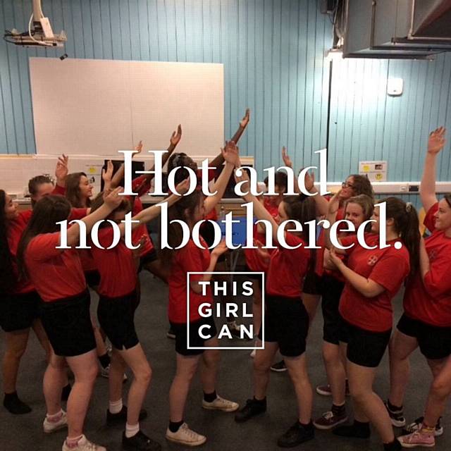 St Cuthbert's RC High School - “This Girl Can” campaign