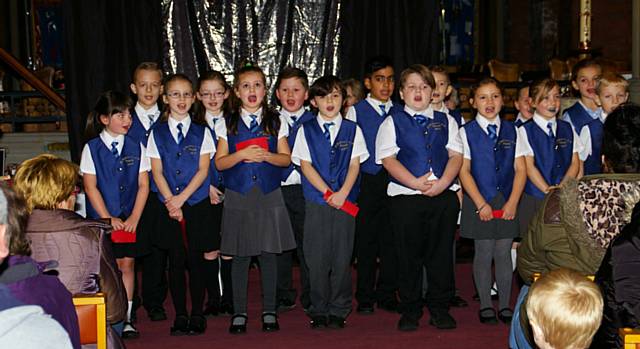 Autumn Fair at St Andrew’s, Dearnley with year 3 choir from St Andrew’s Primary School