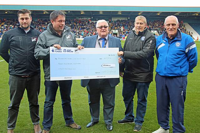 Dale in the Community Sports Trust receives funding award