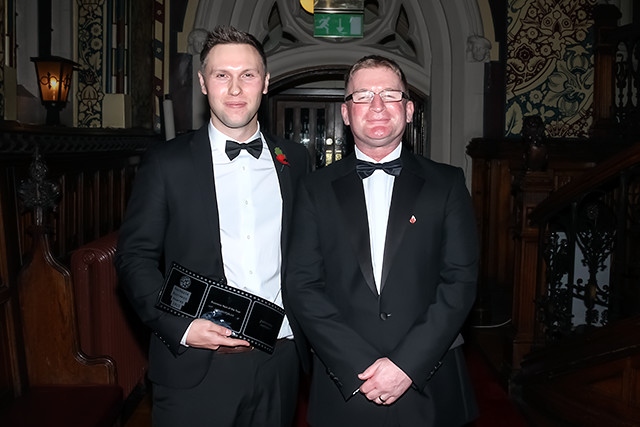 The 2015 Rochdale Business Awards<br /> Businessman of the Year<br /> Jimi Hodgkiss (Capture Design)
