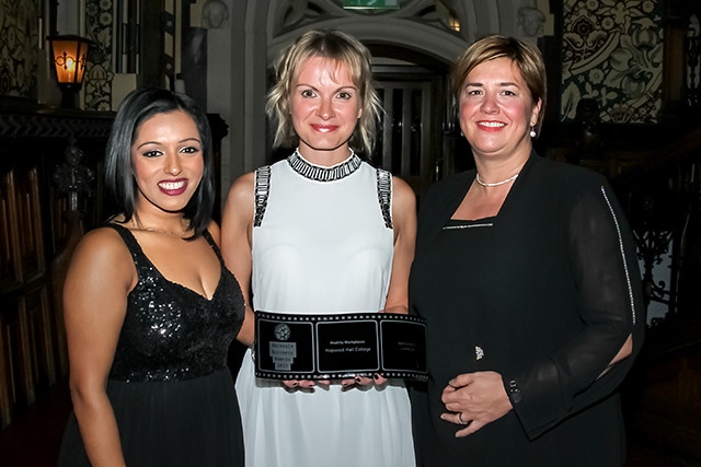 The 2015 Rochdale Business Awards<br />Healthy Workplace of the Year<br /> Hopwood Hall College