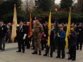 Remembrance Sunday in Heywood
