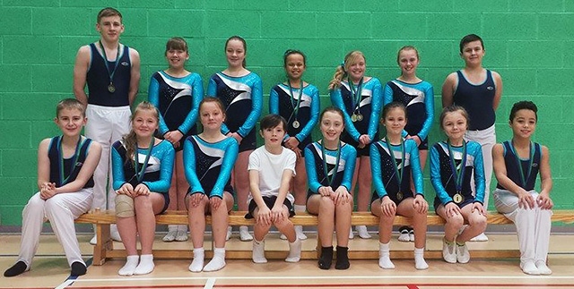 Medal success for Middleton Trampolining Club