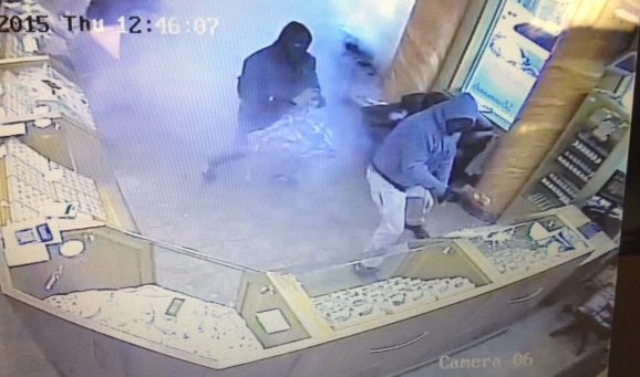 CCTV stills issued after armed raiders target Naz Jewellers