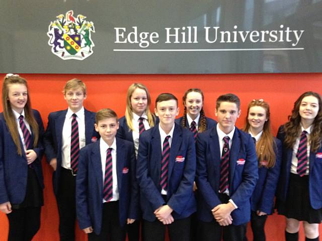 Year 10 GCSE students help deliver lecture to PGCE students