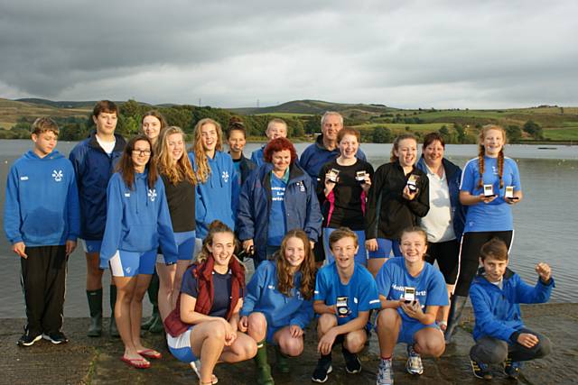 Hollingworth Lake Rowing Club Junior Team 