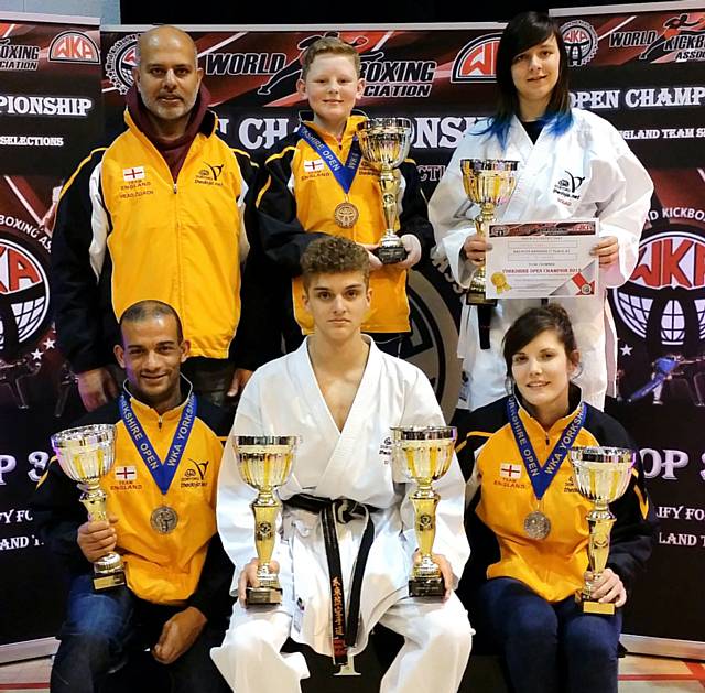 WKA Yorkshire Open Karate Championships winners