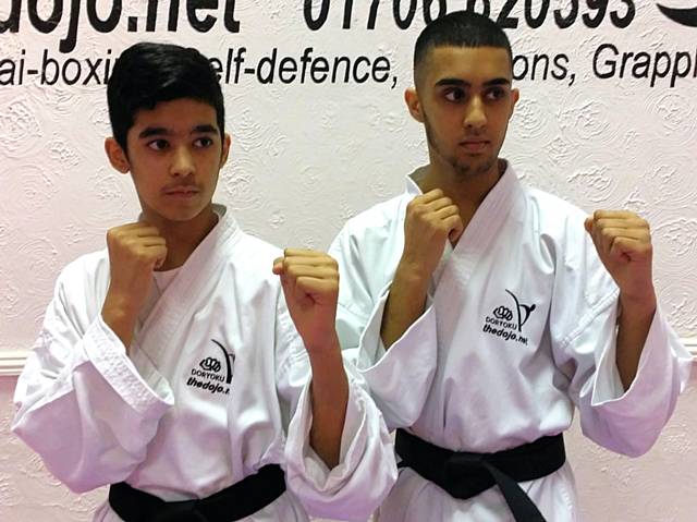 Black Belts - Hamza and Hameed Ali