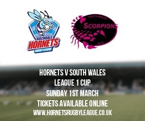 Hornets take on South Wales Scorpions