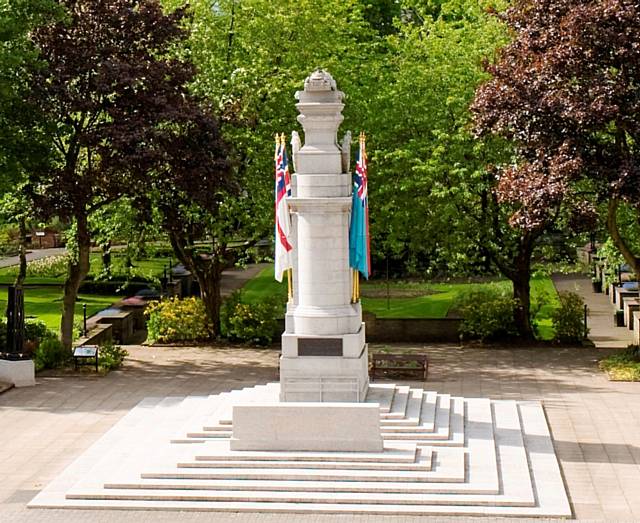 A beacon lit in Rochdale Memorial Gardens on the anniversary of VE day will be one of just 100 across the UK