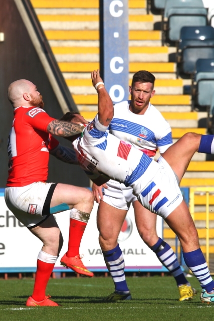 Rochdale Hornets beat Barrow Raiders 48 - 12 on their last visit to the Crown Oil Arena