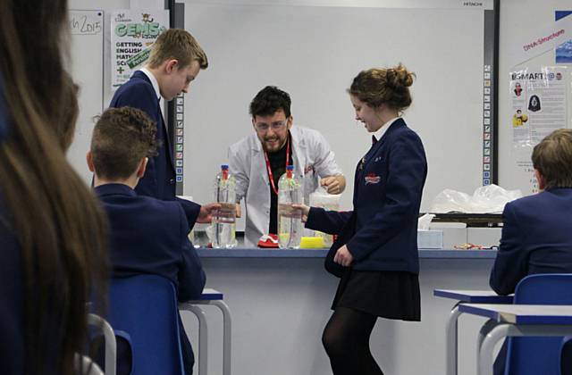 Whitworth Community High School's special event to promote Science Technology Engineering and Maths