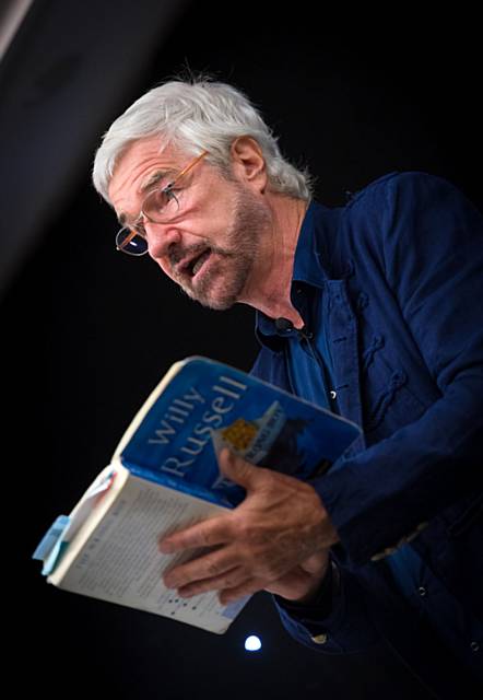 Willy Russell at the 2014 Rochdale Literature & Ideas Festival