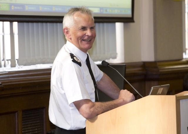 Greater Manchester Police Chief Constable, Sir Peter Fahy