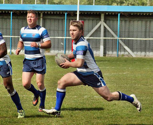 Todd O'Brien and Eric Johnson, Mayfield 49 – 24 Wigan St Pats