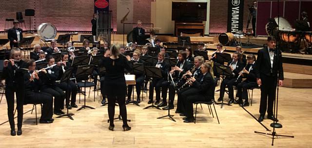 Rochdale Music Service Youth Wind Band play their winning piece - The Cries of London by Martin Ellerby
