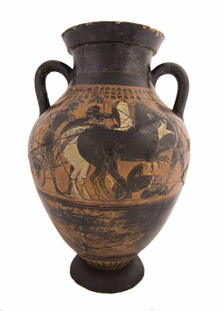 2500 year old ancient Greek vase takes centre stage in the Touchstones Rochdale Heritage Gallery
