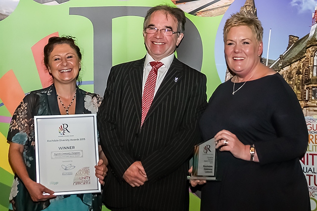 Rochdale Diversity Awards 2015<br />Breaking Barriers Award Winner - Gateway Leisure 