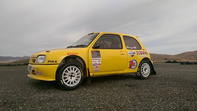 Steve Brown’s Nissan Micra kit car at a recent test day