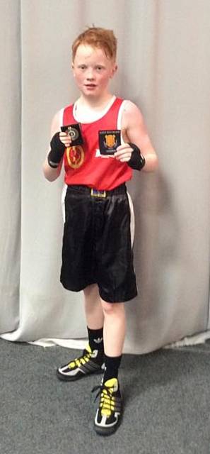 Adam Earnshaw won the Northwest Region 32.5KG Minors schoolboy title