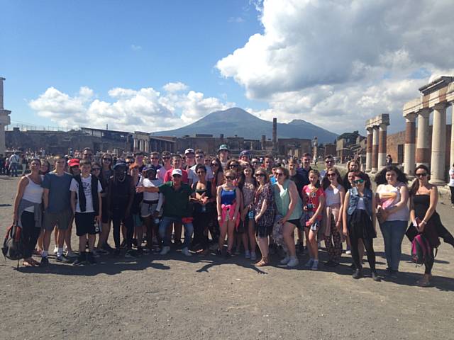 St Cuthbert’s Geography Trip  to Naples, Italy