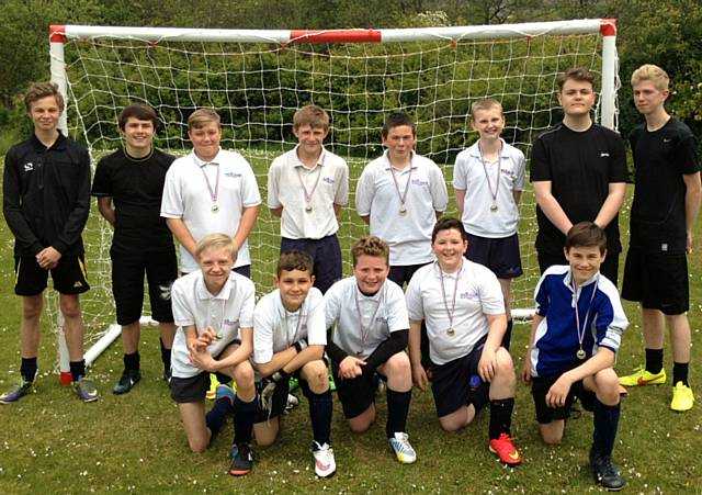 Footballing success for Years 8 and 9 from Whitworth Community High School