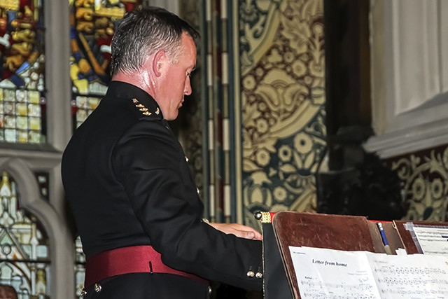 King’s Division Band concert at Rochdale Town Hall<br /> Captain Justin Matthews