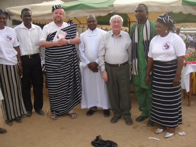 Fr. Paul Daly investiture as an honorary chief of the TIV people, Nigeria