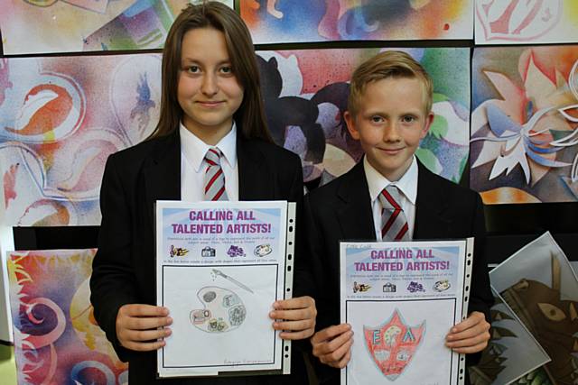 St Cuthbert’s Expressive Arts' Logo Competition Winners