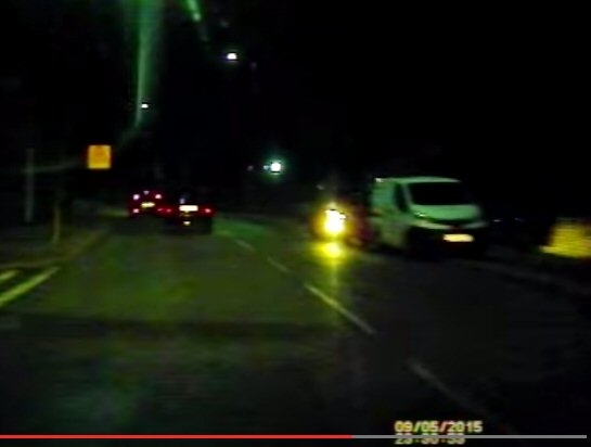 Dash-cam footage shows dangerous reality of drink driving