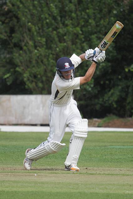 Rob Nicol made a superb 75 to set an imposing target for Prestwich