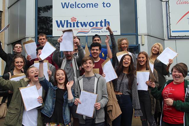 Best ever GCSE results at Whitworth Community High School