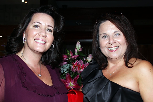 Sharron Kinsey and Kimberley Price<br />The GEM Appeal Strawberry Sparkle lunch