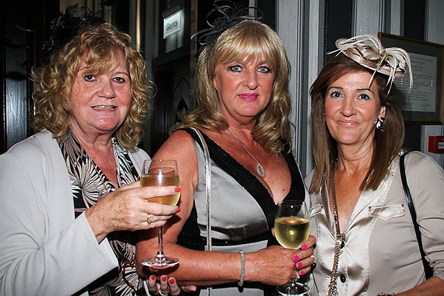 Debbie Barker, Ann Howarth and Julie Pennington<br />The GEM Appeal Strawberry Sparkle lunch