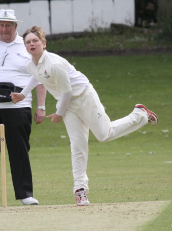 14-year-old Jack Morley bowled superbly on his first-team debut