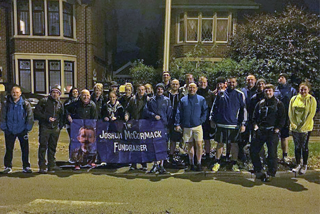 Blackpool to Rochdale walk raises over £12,000 pounds for Josh McCormack