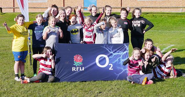 Launch event for the Rochdale Rugby Union Football Club ladies teams