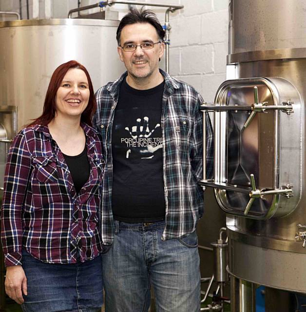 Ken and Jenny Lynch, Serious Brewing Company