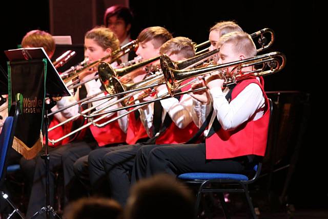 Wardle Academy Youth Band at Butlins’ Mineworkers’ Brass Band Contest