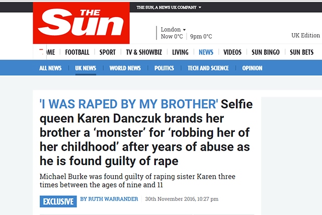 Karen Danczuk speaks to The Sun about brother who raped her as a child