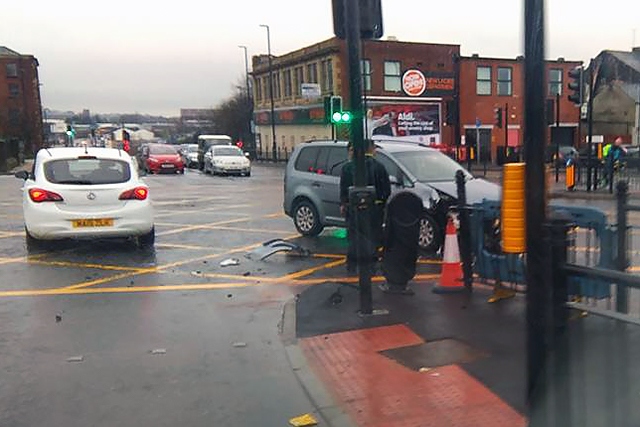Collision at Townhead Junction
