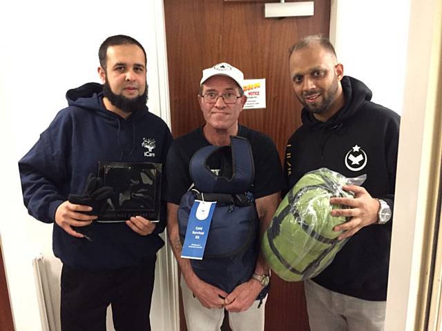 Rochdale Mosques bring in the New Year by helping the homeless cope with the big freeze